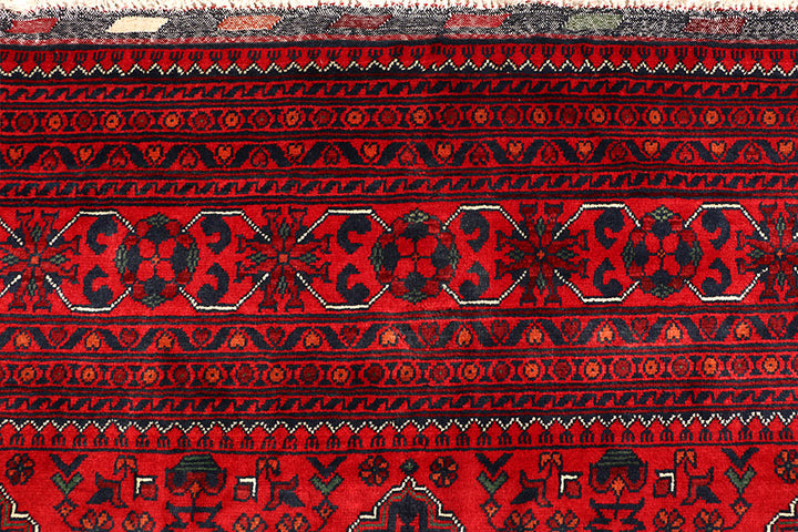 Dark Red Khal Mohammadi 6' 5 x 9' 2 - No. 67124 - ALRUG Rug Store