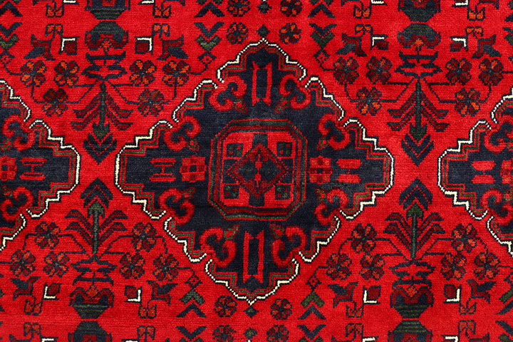 Dark Red Khal Mohammadi 6' 5 x 9' 2 - No. 67124 - ALRUG Rug Store