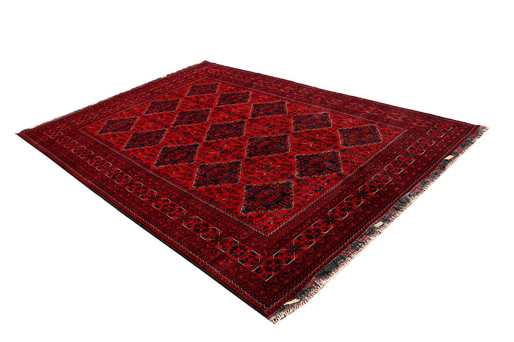 Dark Red Khal Mohammadi 6' 5 x 9' 2 - No. 67124 - ALRUG Rug Store