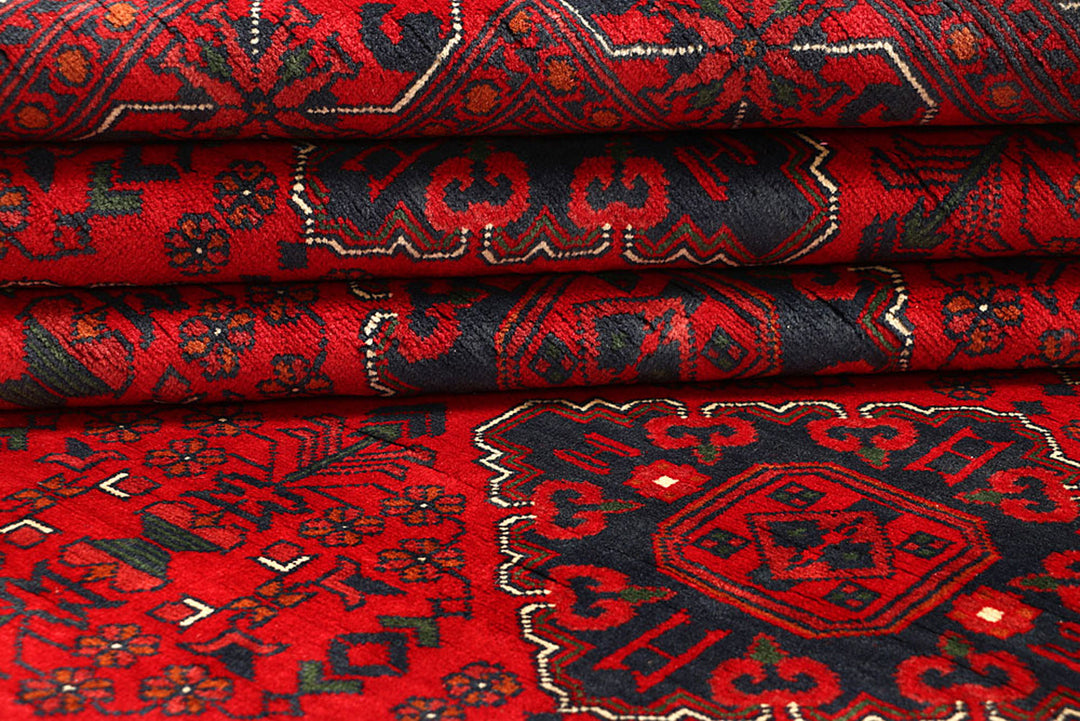 Dark Red Khal Mohammadi 6'  6" x 9'  9" - No. QA47445