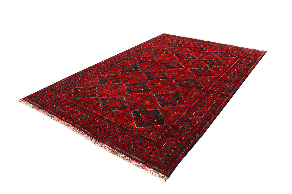 Dark Red Khal Mohammadi 6' 6 x 9' 9 - No. 67125 - ALRUG Rug Store