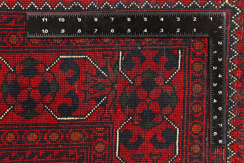 Dark Red Khal Mohammadi 6' 6 x 9' 9 - No. 67125 - ALRUG Rug Store