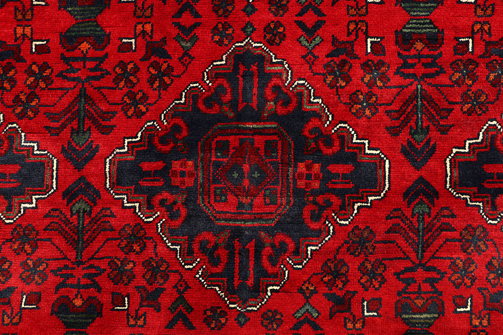 Dark Red Khal Mohammadi 6' 5 x 10' - No. 67126 - ALRUG Rug Store