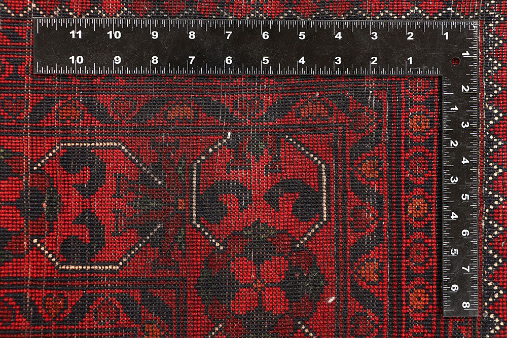 Dark Red Khal Mohammadi 6' 5 x 10' - No. 67126 - ALRUG Rug Store