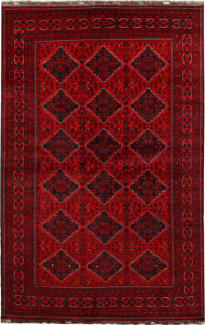 Dark Red Khal Mohammadi 6' 5 x 10' - No. 67126 - ALRUG Rug Store