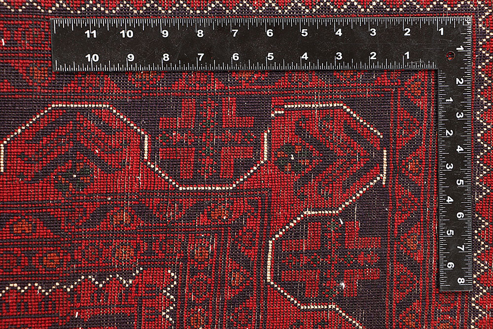 Dark Red Khal Mohammadi 6' 2 x 9' 11 - No. 67127 - ALRUG Rug Store