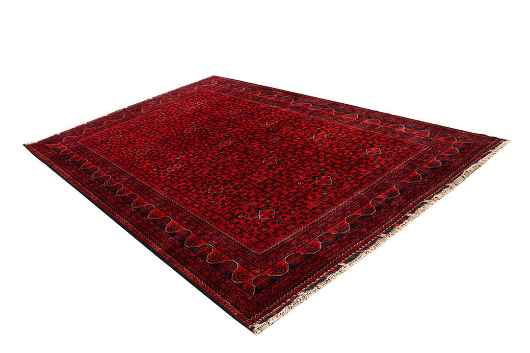 Dark Red Khal Mohammadi 6'  7" x 9'  10" - No. QA35516