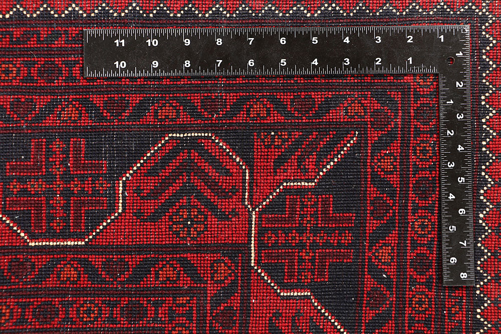 Dark Red Khal Mohammadi 6' 7 x 9' 10 - No. 67129 - ALRUG Rug Store