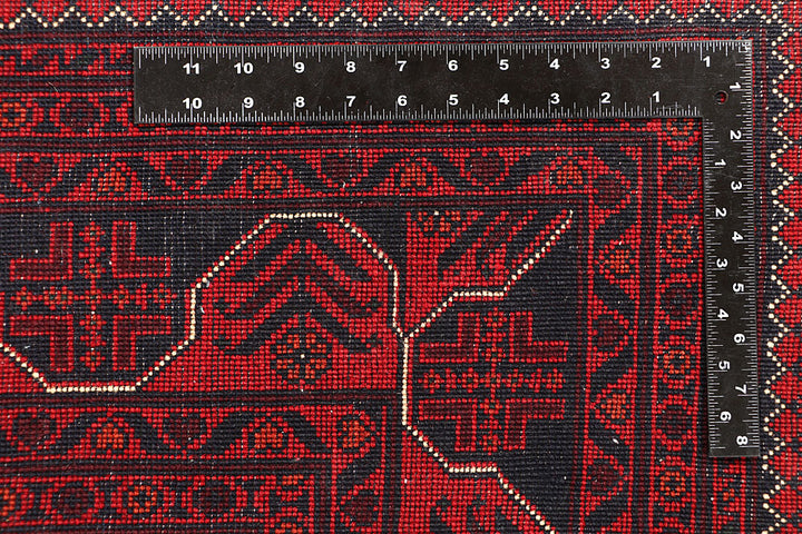 Dark Red Khal Mohammadi 6' 7 x 9' 10 - No. 67129 - ALRUG Rug Store