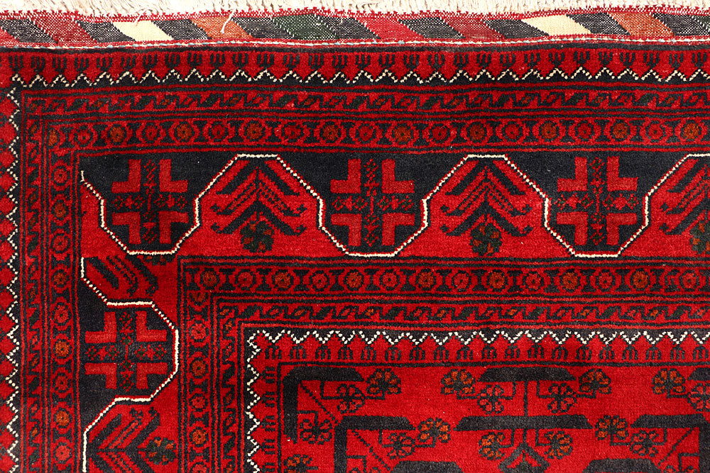Dark Red Khal Mohammadi 6' 3 x 9' 1 - No. 67130 - ALRUG Rug Store