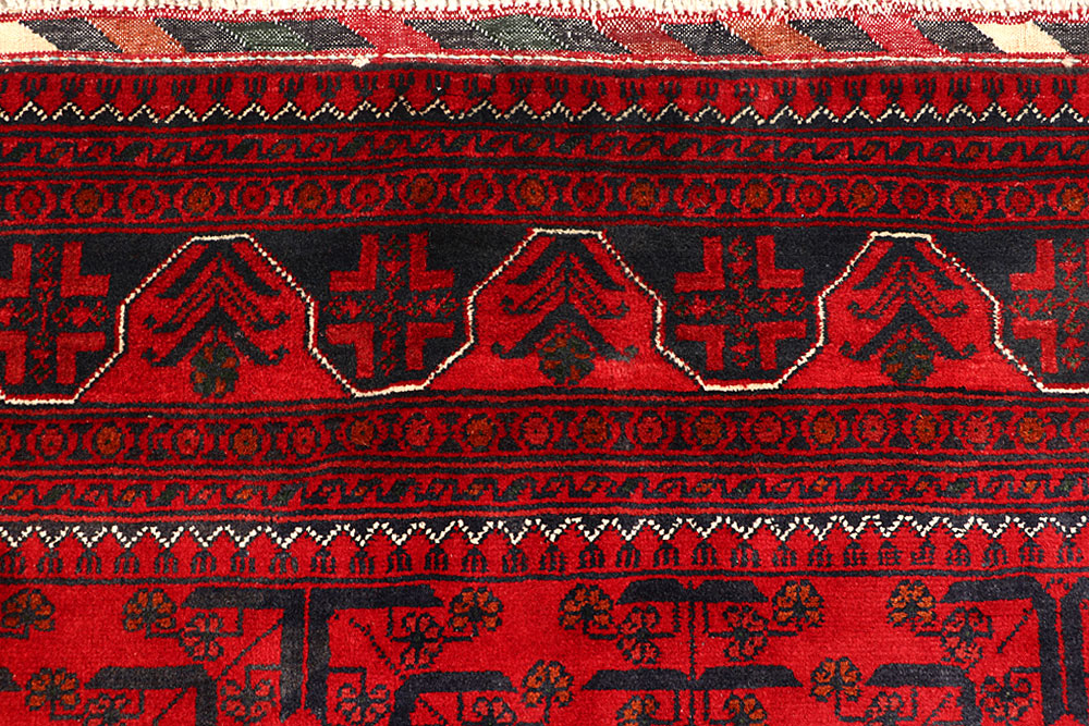 Dark Red Khal Mohammadi 6' 3 x 9' 1 - No. 67130 - ALRUG Rug Store