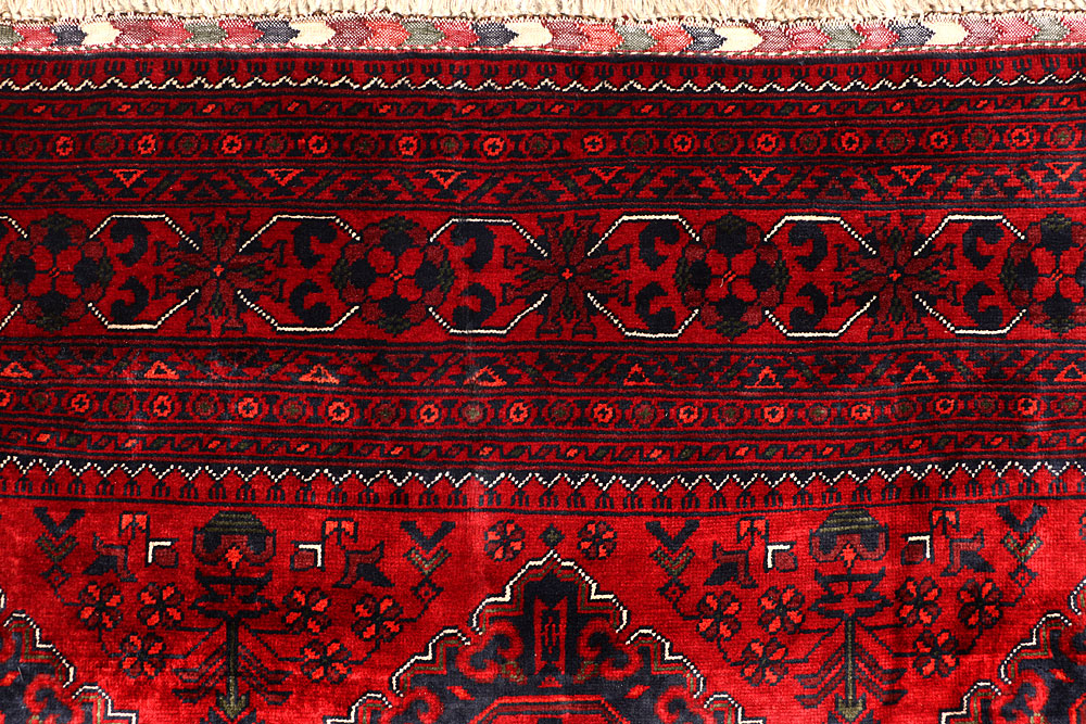 Dark Red Khal Mohammadi 6' 6 x 9' 5 - No. 67131 - ALRUG Rug Store