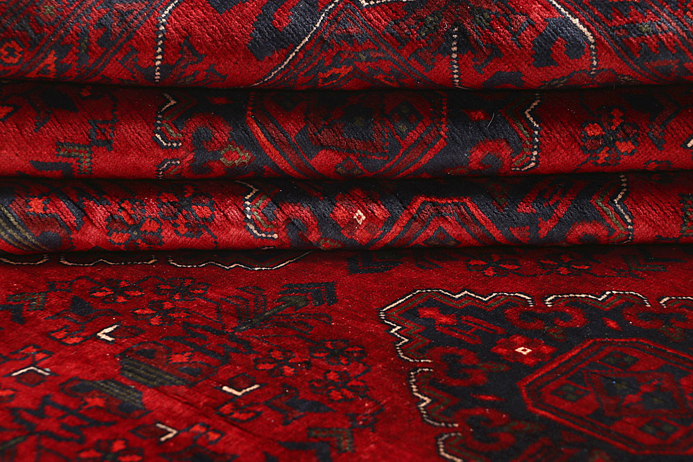 Dark Red Khal Mohammadi 6' 6 x 9' 5 - No. 67131 - ALRUG Rug Store