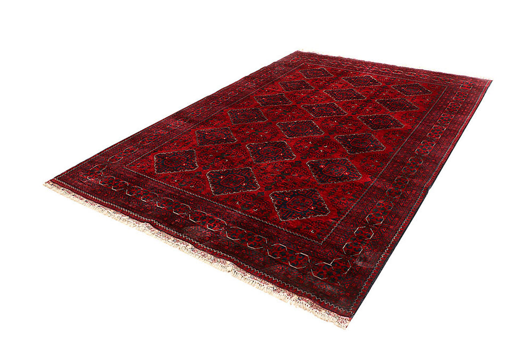 Dark Red Khal Mohammadi 6'  6" x 9'  5" - No. QA41985