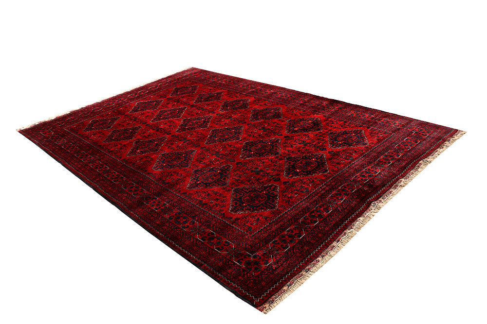 Dark Red Khal Mohammadi 6' 6 x 9' 5 - No. 67131 - ALRUG Rug Store
