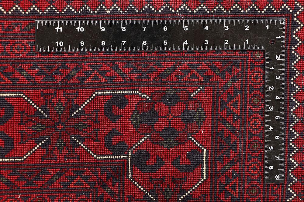 Dark Red Khal Mohammadi 6' 6 x 9' 5 - No. 67131 - ALRUG Rug Store