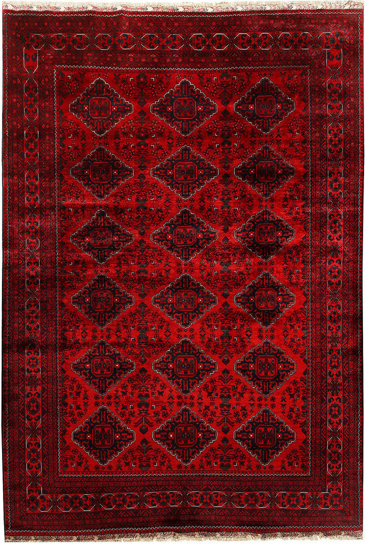 Dark Red Khal Mohammadi 6' 6 x 9' 5 - No. 67131 - ALRUG Rug Store