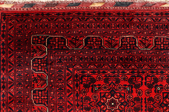 Dark Red Khal Mohammadi 6' 6 x 9' 9 - No. 67132 - ALRUG Rug Store