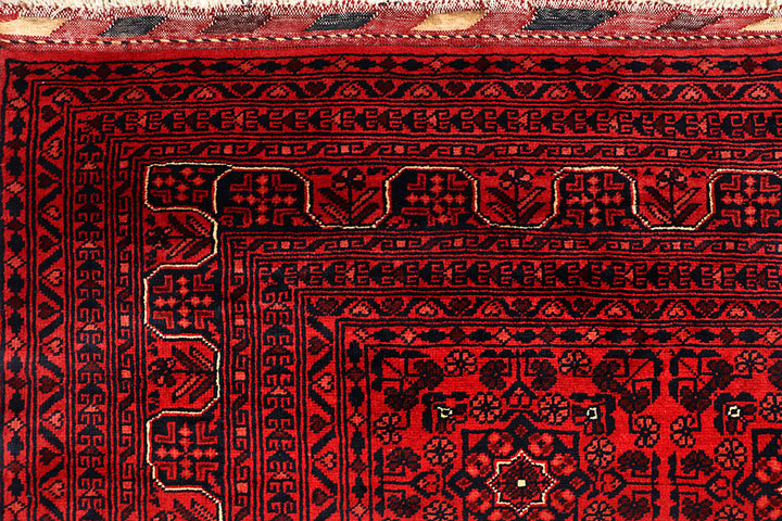 Dark Red Khal Mohammadi 6'  6" x 9'  9" - No. QA20076