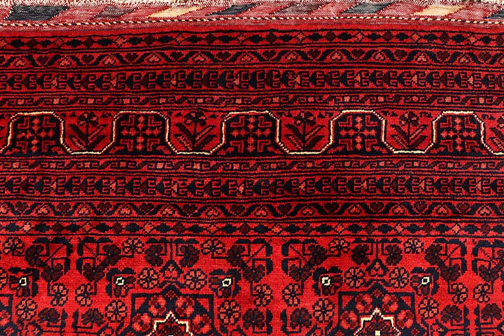 Dark Red Khal Mohammadi 6' 6 x 9' 9 - No. 67132 - ALRUG Rug Store