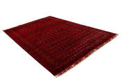 Dark Red Khal Mohammadi 6' 6 x 9' 9 - No. 67132 - ALRUG Rug Store