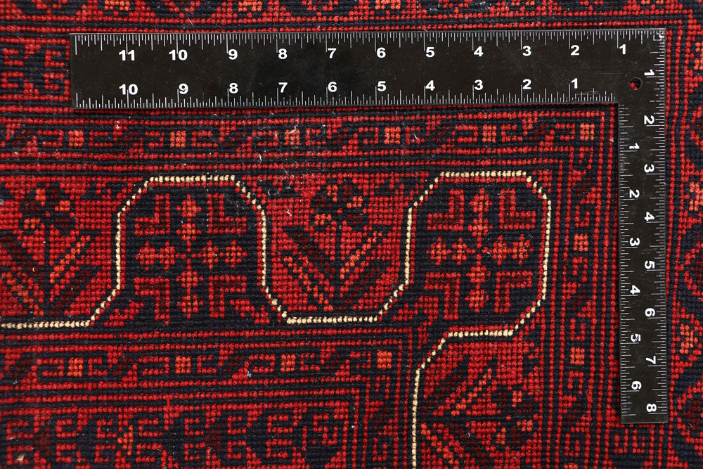 Dark Red Khal Mohammadi 6' 6 x 9' 9 - No. 67132 - ALRUG Rug Store