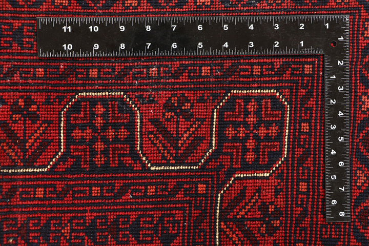 Dark Red Khal Mohammadi 6' 6 x 9' 9 - No. 67132 - ALRUG Rug Store