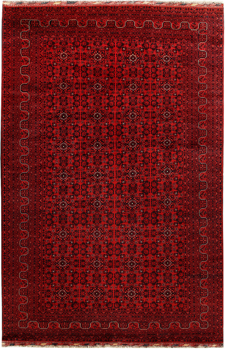 Dark Red Khal Mohammadi 6' 6 x 9' 9 - No. 67132 - ALRUG Rug Store