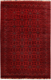 Dark Red Khal Mohammadi 6' 6 x 9' 9 - No. 67132 - ALRUG Rug Store