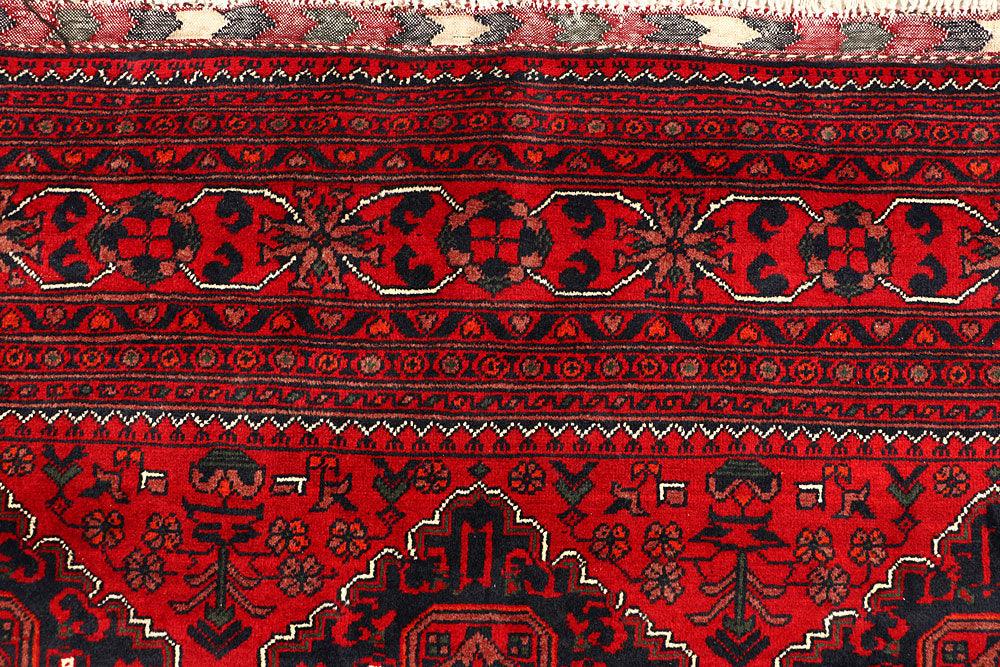 Dark Red Khal Mohammadi 6' 5 x 9' 8 - No. 67133 - ALRUG Rug Store