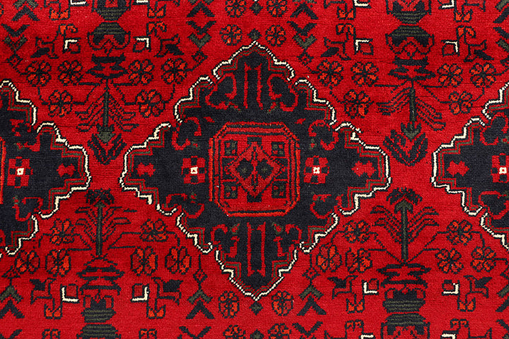 Dark Red Khal Mohammadi 6'  5" x 9'  8" - No. QA19963