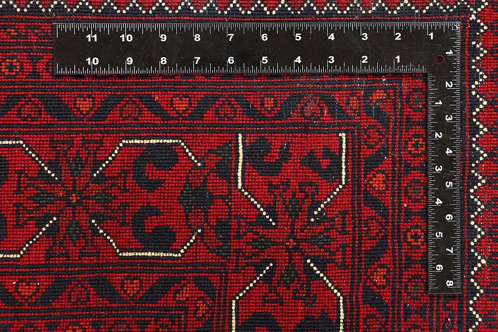 Dark Red Khal Mohammadi 6' 5 x 9' 8 - No. 67133 - ALRUG Rug Store