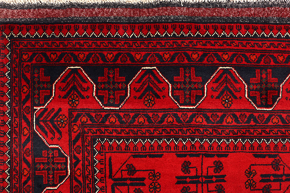 Dark Red Khal Mohammadi 6' 5 x 8' 11 - No. 67134 - ALRUG Rug Store