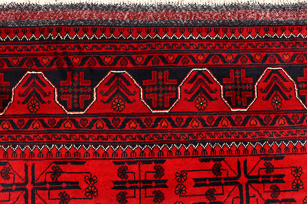 Dark Red Khal Mohammadi 6' 5 x 8' 11 - No. 67134 - ALRUG Rug Store