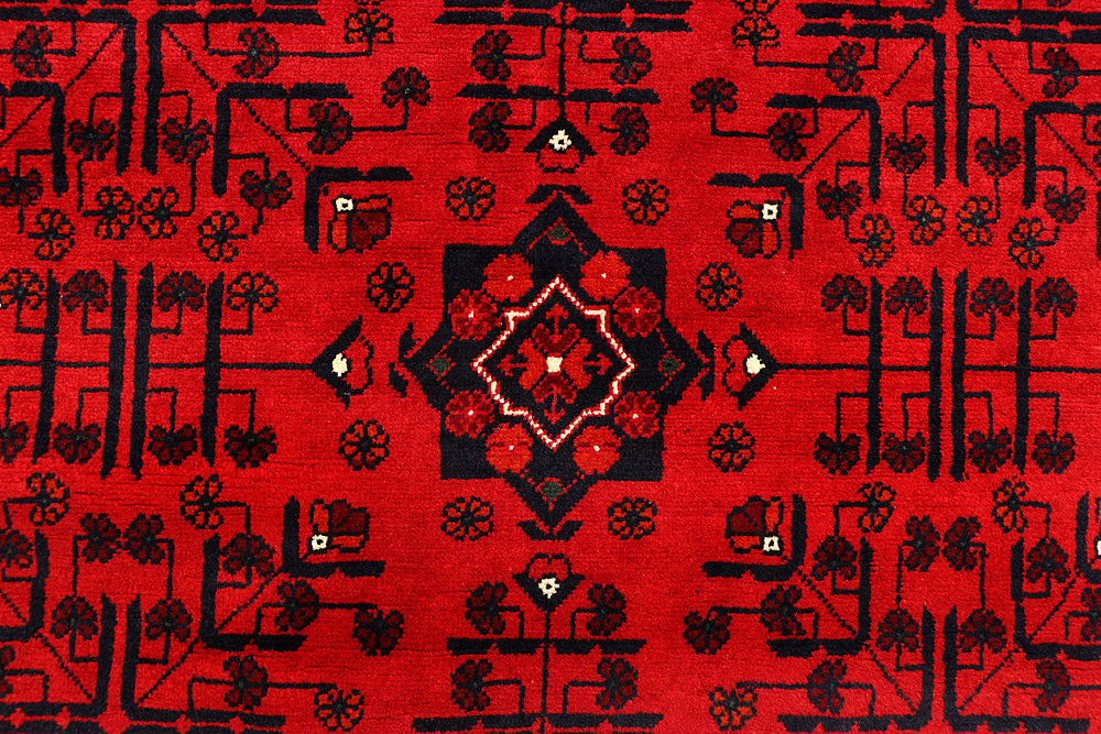 Dark Red Khal Mohammadi 6' 5 x 8' 11 - No. 67134 - ALRUG Rug Store