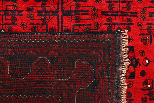 Dark Red Khal Mohammadi 6'  5" x 8'  11" - No. QA81943