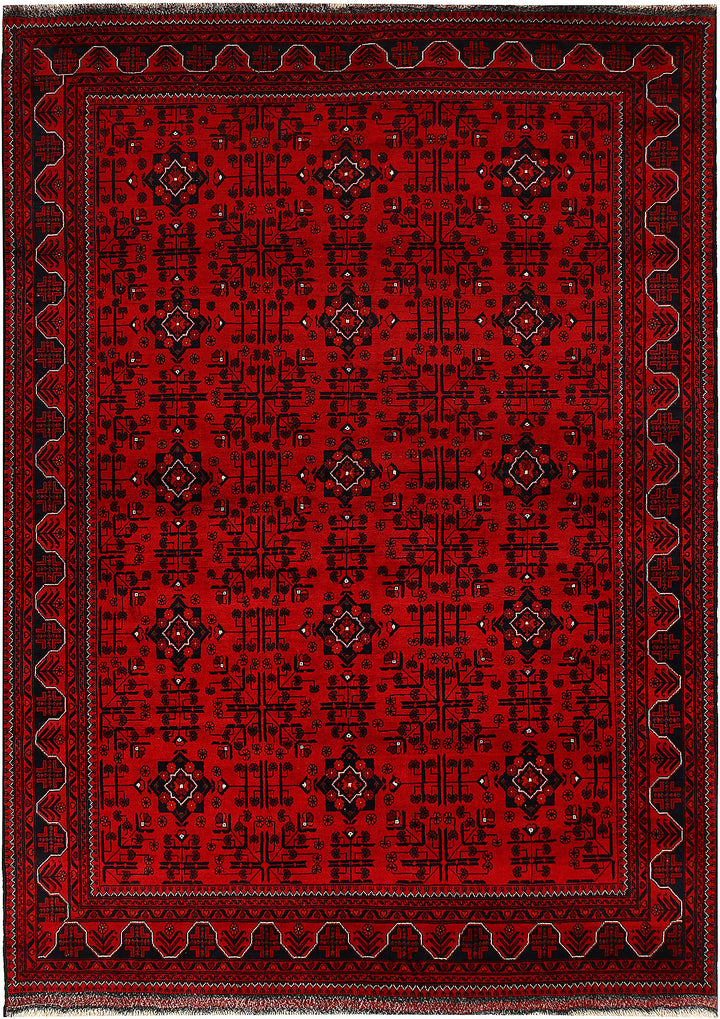 Dark Red Khal Mohammadi 6' 5 x 8' 11 - No. 67134 - ALRUG Rug Store
