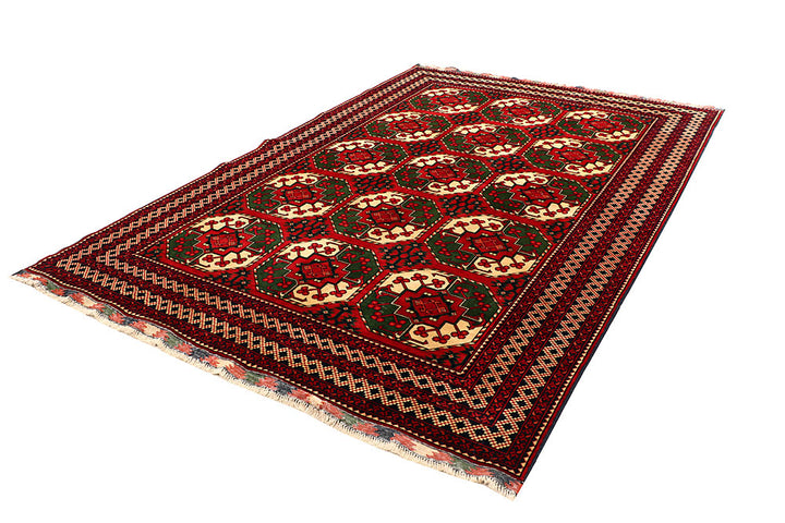 Multi Colored Khal Mohammadi 6' 7 x 9' 9 - No. 67135 - ALRUG Rug Store