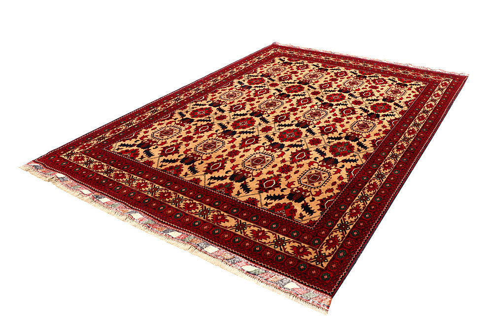 Multi Colored Khal Mohammadi 6' 6 x 9' 4 - No. 67136 - ALRUG Rug Store