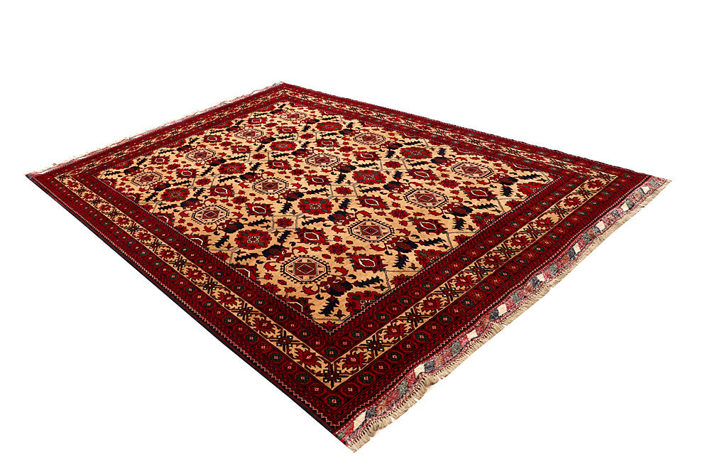 Multi Colored Khal Mohammadi 6' 6 x 9' 4 - No. 67136 - ALRUG Rug Store