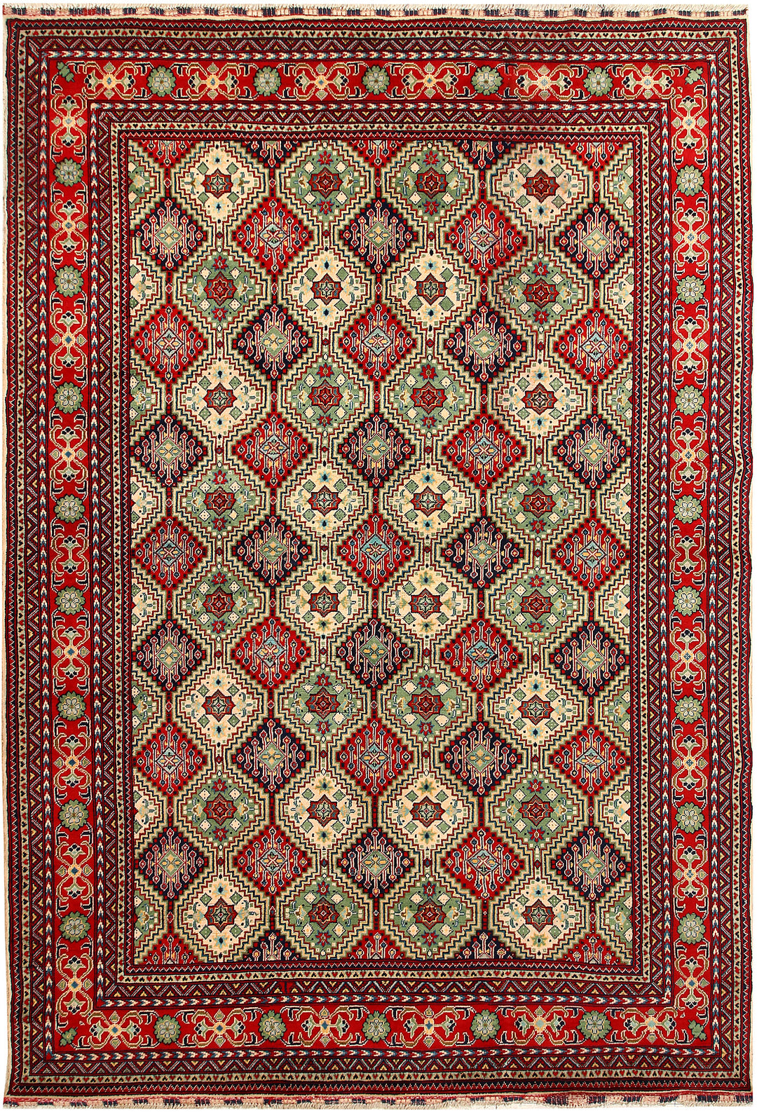 Multi Colored Khal Mohammadi 6' 10 x 10' 2 - No. 67137 - ALRUG Rug Store