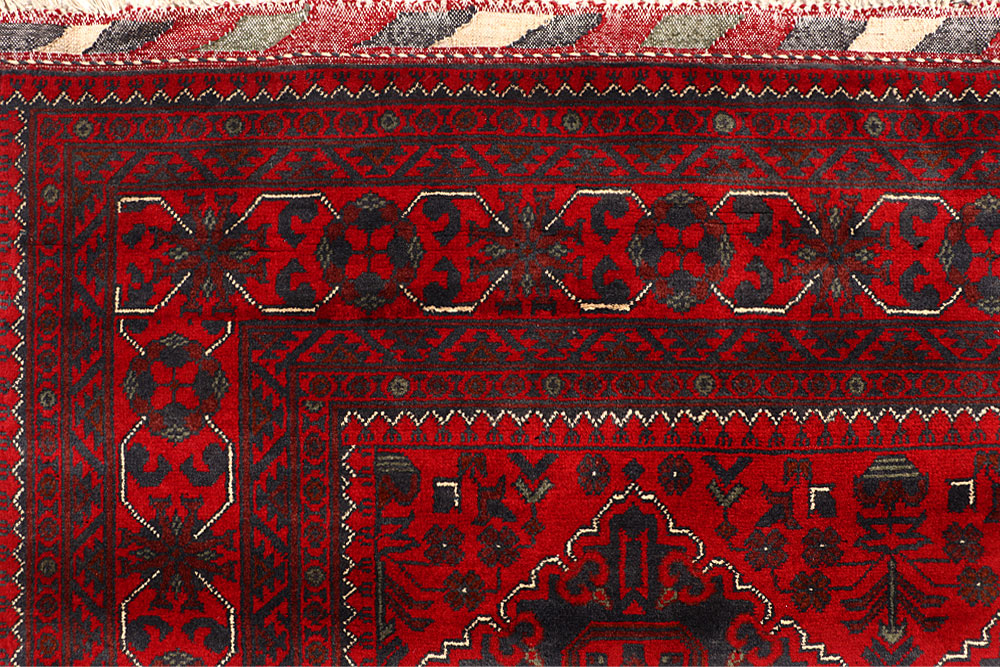 Dark Red Khal Mohammadi 6' 4 x 9' 3 - No. 67138 - ALRUG Rug Store