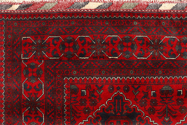 Dark Red Khal Mohammadi 6'  4" x 9'  3" - No. QA92515