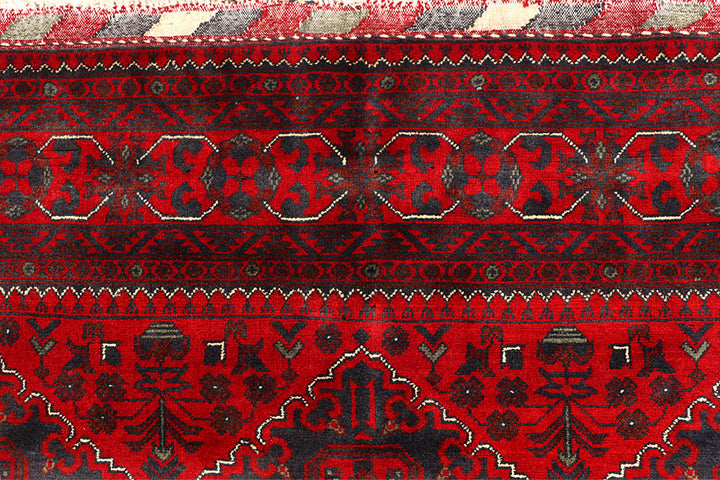 Dark Red Khal Mohammadi 6' 4 x 9' 3 - No. 67138 - ALRUG Rug Store