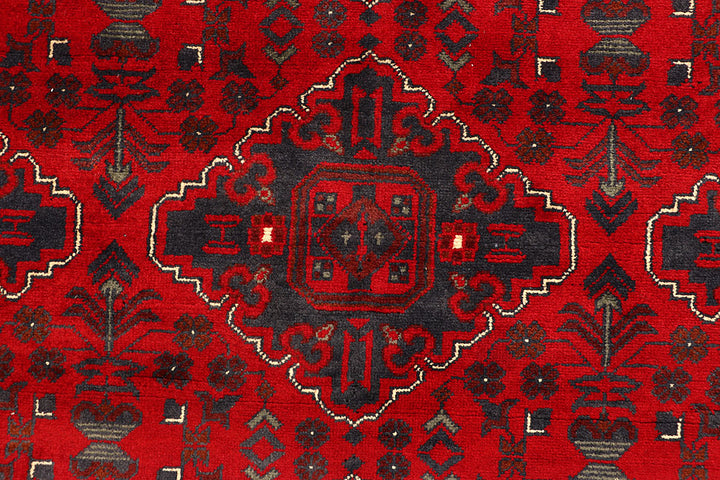 Dark Red Khal Mohammadi 6' 4 x 9' 3 - No. 67138 - ALRUG Rug Store