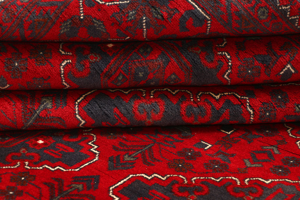 Dark Red Khal Mohammadi 6' 4 x 9' 3 - No. 67138 - ALRUG Rug Store