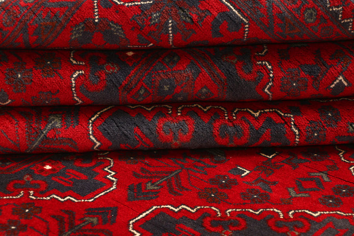 Dark Red Khal Mohammadi 6' 4 x 9' 3 - No. 67138 - ALRUG Rug Store