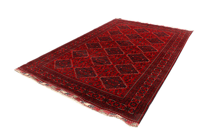 Dark Red Khal Mohammadi 6' 4 x 9' 3 - No. 67138 - ALRUG Rug Store