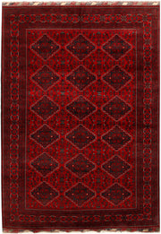 Dark Red Khal Mohammadi 6'  4" x 9'  3" - No. QA92515