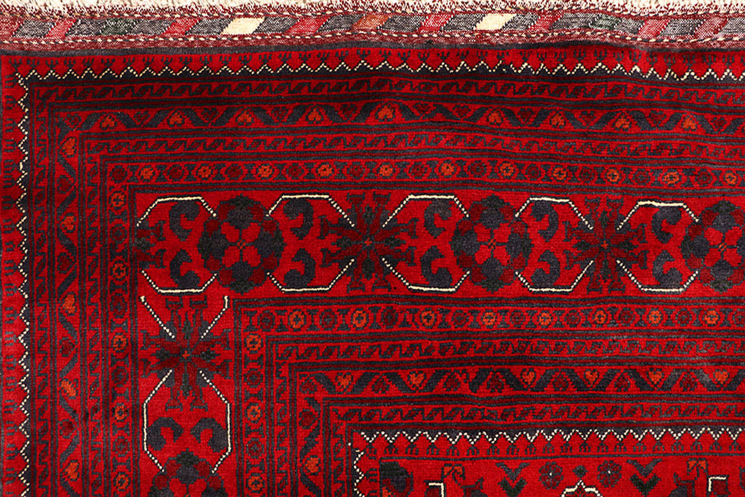 Dark Red Khal Mohammadi 6'  5" x 9'  6" - No. QA92000